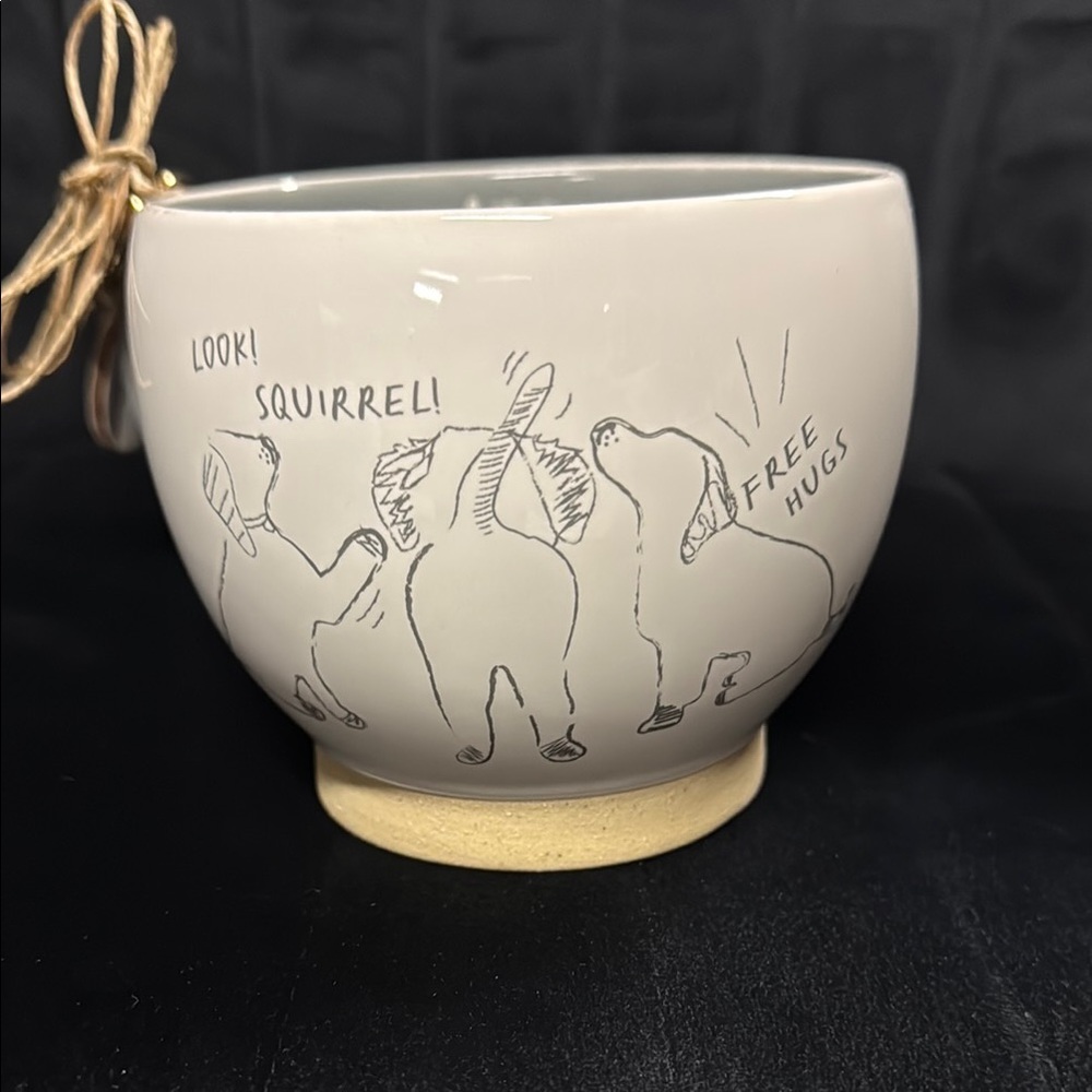 New Mud Pie Attention Seeker 17 oz Dog Mug and Tag set - Picture 2 of 8